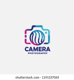 Camera Icon Colorful Photography Logo Vector Stock Vector (Royalty Free ...