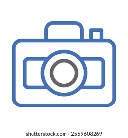 Camera icon. Concept of photography, image, and technology.