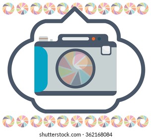 Camera icon design 