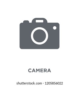 Camera icon. Camera design concept from Electronic devices collection. Simple element vector illustration on white background.