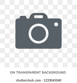 Camera icon. Camera design concept from Electronic devices collection. Simple element vector illustration on transparent background.