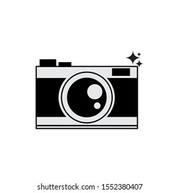 Camera icon design, Device gadget technology photography equipment digital and photo theme Vector illustration