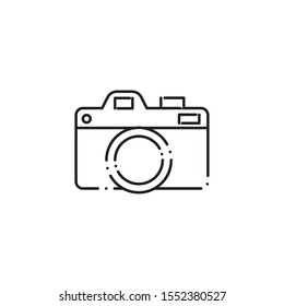 Camera icon design, Device gadget technology photography equipment digital and photo theme Vector illustration