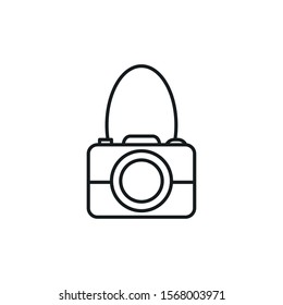 Camera icon design, Device gadget technology photography equipment digital and photo theme Vector illustration