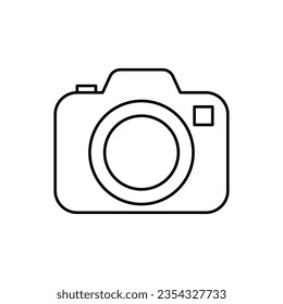 camera icon design, illustration design