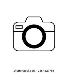 camera icon design, illustration design