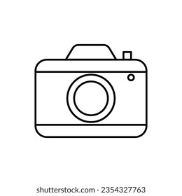 camera icon design, illustration design