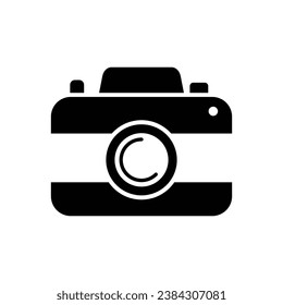 camera icon design illustration. photography sign and symbol.