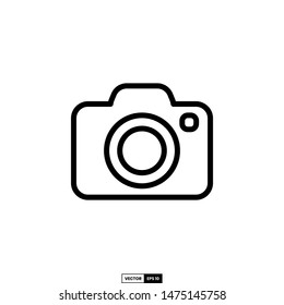 Camera icon, design inspiration vector template for interface and any purpose