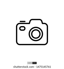 Camera icon, design inspiration vector template for interface and any purpose