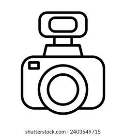 Camera icon design for personal commercial use 