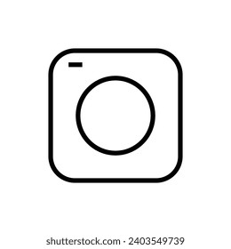 Camera icon design for personal commercial use