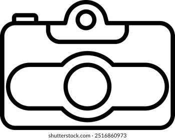 Camera icon design for personal commercial use