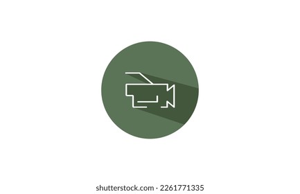 Camera icon design template illustration design