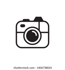 camera  icon design template. Trendy style, vector eps 10