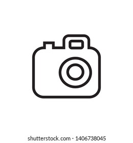 camera  icon design template. Trendy style, vector eps 10