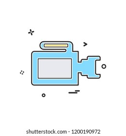 Camera icon design vector