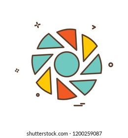 Camera icon design vector
