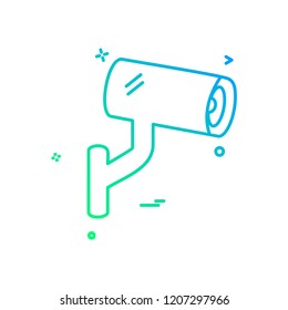 Camera icon design vector