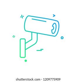 Camera icon design vector