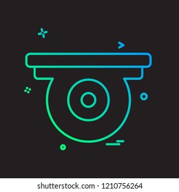 Camera icon design vector