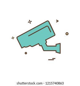 Camera icon design vector
