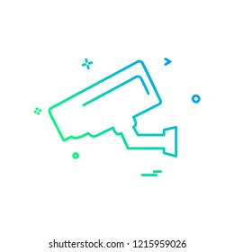 Camera icon design vector