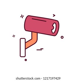 Camera icon design vector