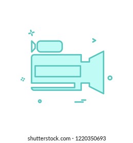 Camera icon design vector