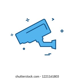 Camera icon design vector