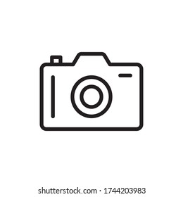 Darstellung des Camera Icon Design Vector