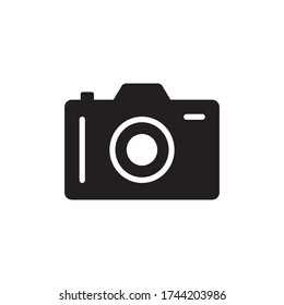 Ilustración del vector de diseño de iconos de cámara