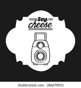 camera icon design, vector illustration eps10 graphic 