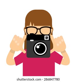 camera icon design, vector illustration eps10 graphic 
