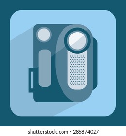 camera icon design, vector illustration eps10 graphic 