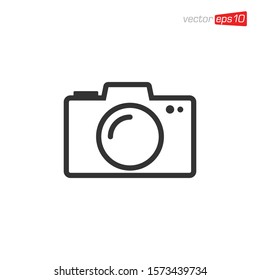 Camera Icon Design Vector Template