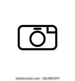 Camera icon design vector template