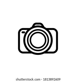 Camera icon design vector template