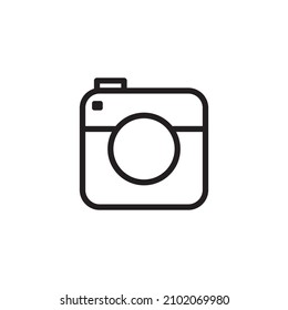 camera icon design vector templates white on background