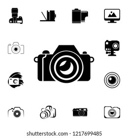 camera icon. Detailed set of photo camera icons. Premium quality graphic design icon. One of the collection icons for websites, web design, mobile app on white background