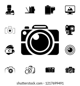 Camera Icon Detailed Set Photo Camera Stock Vector (Royalty Free ...