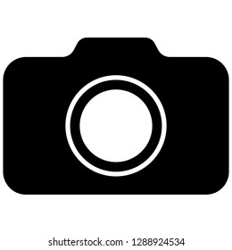 Camera icon. Device icon
