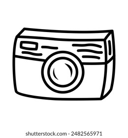 Camera icon. Digital Camera icon.