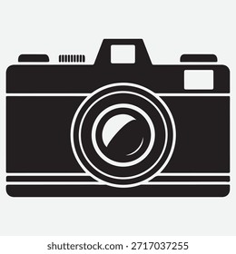Icono de la cámara Icono del Vector de la cámara digital para la Fotografía y las tomas de Imagen
