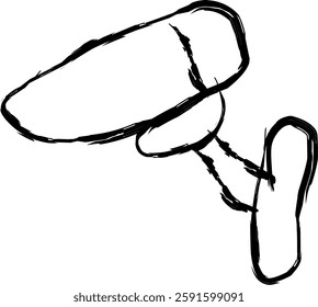 camera icon in Doodle style