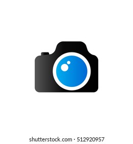 Camera Icon In Duo Tone Color. Photography Picture Imaging