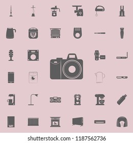 camera icon. Electro icons universal set for web and mobile