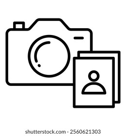 Camera Icon Element For Design