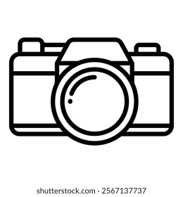 Camera Icon Element For Design