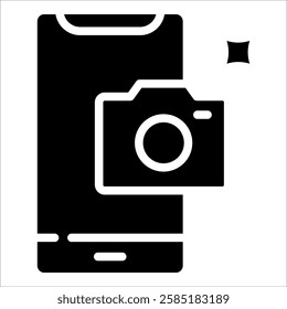 Camera Icon Element For Design